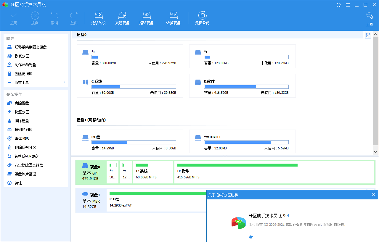 分区助手技术员v10.3.0特别版