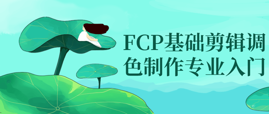 FCP基础剪辑调色制作专业入门-滑稽小明